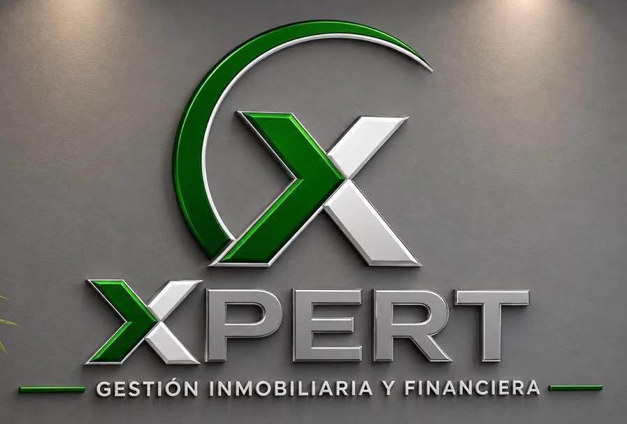 Cartel de Xpert Gestión Inmobiliaria y Financiera